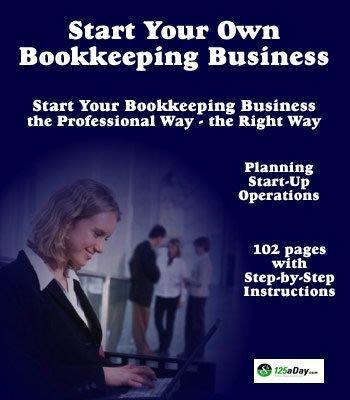 Start Your Own Bookkeeping Business Bookkeeping Service