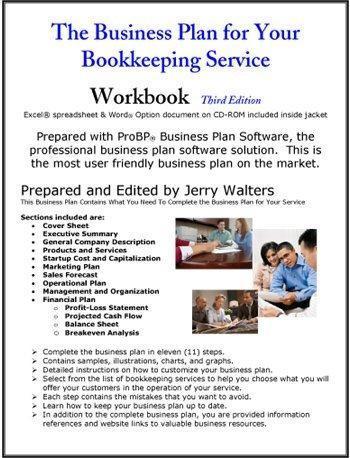 accounting and bookkeeping services business plan