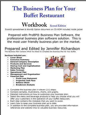 buffet business plan sample pdf