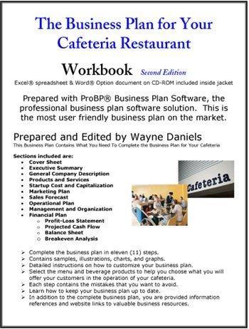business plan for a cafeteria