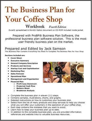 how to make coffee shop business plan