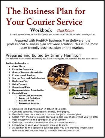 business plan for courier service company