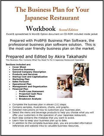 business plan for japanese restaurant