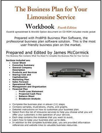 business plan template limousine service