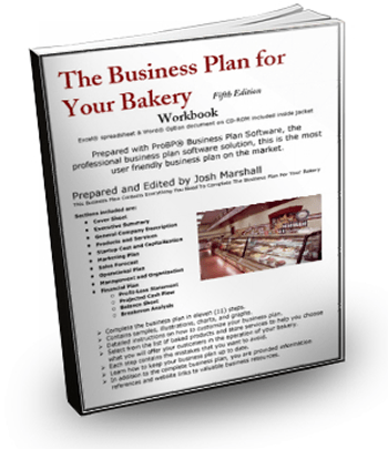 cover page for bakery business plan