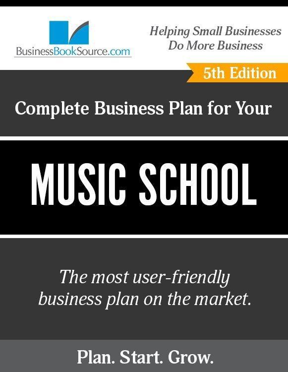 music school business plan sample