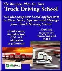 sample business plan for truck driving school