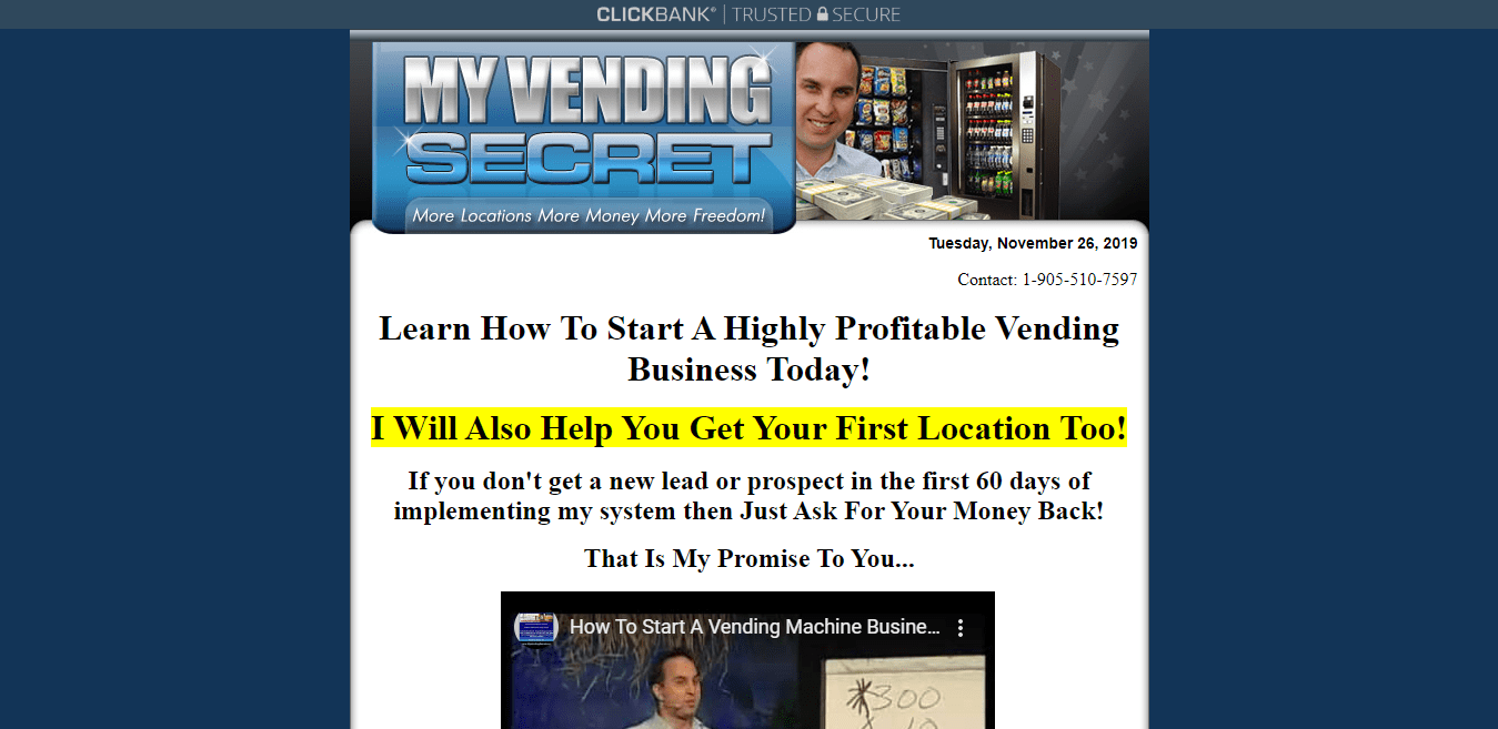 How To Start A Highly Profitable Vending Business | Yenom Marketing Inc.